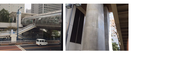 大崎駅連絡通路耐震補強工事